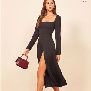 Reformation Sigmund Dress in Black *NWT*